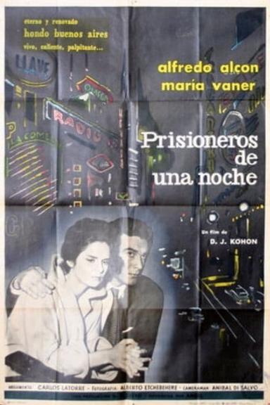 Prisioneros de una noche poster