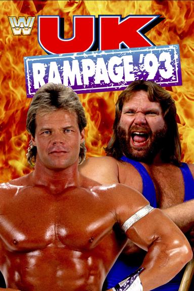 WWE U.K. Rampage 1993 poster