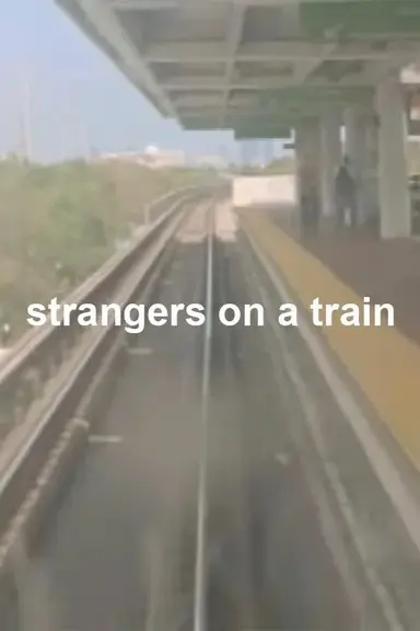 Strangers on a Train poster