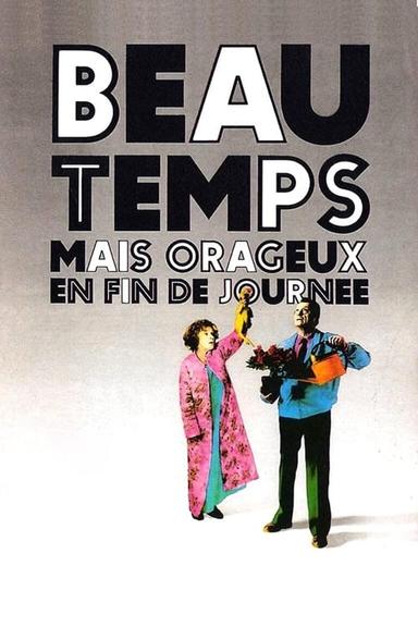 Beau temps mais orageux en fin de journée poster