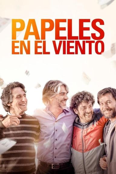 Papeles en el viento poster