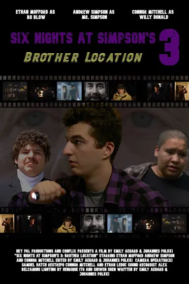 Six Nights at Simpson's 3: Brother Location poster