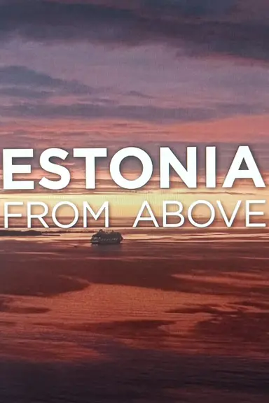 Estonia from above poster