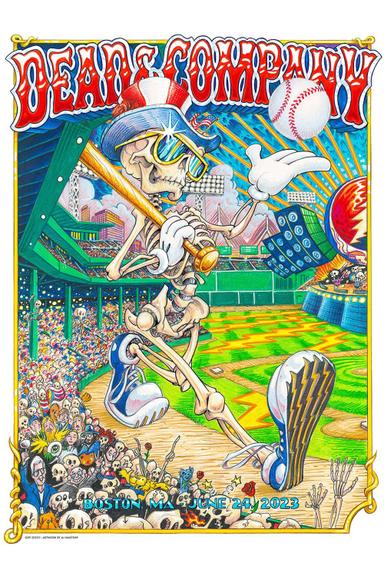 Dead & Company: 2023-06-24 Fenway Park, Boston, MA, USA poster