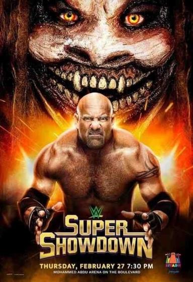 WWE Super ShowDown 2020 poster