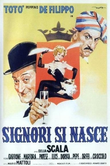 Signori si nasce poster