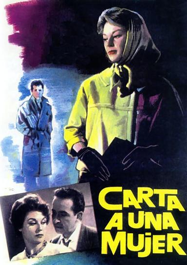 Carta a una mujer poster