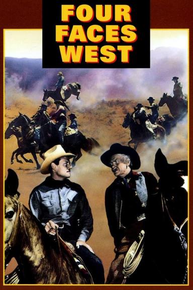 Four Faces West poster