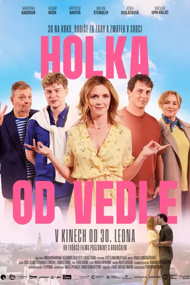 Holka od vedle poster