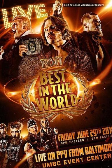 ROH: Best In The World poster