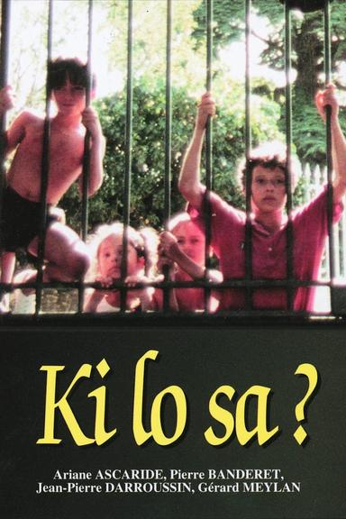 Ki lo sa? poster