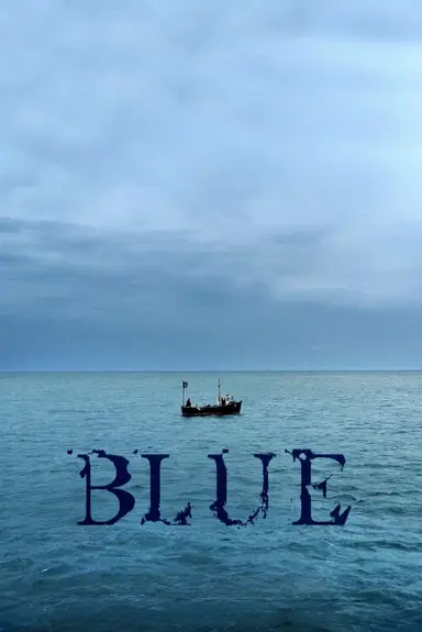 Blue poster