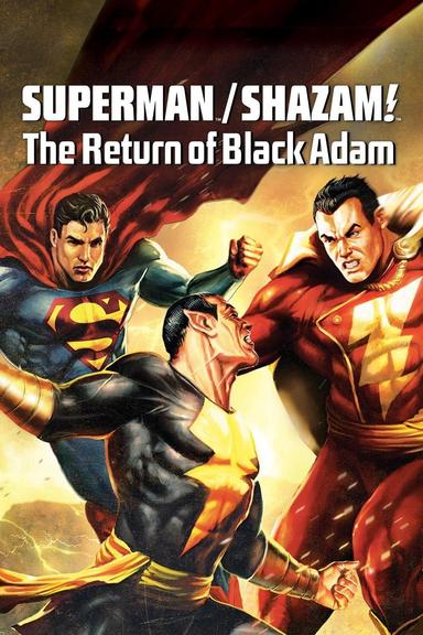 Superman/Shazam!: The Return of Black Adam poster