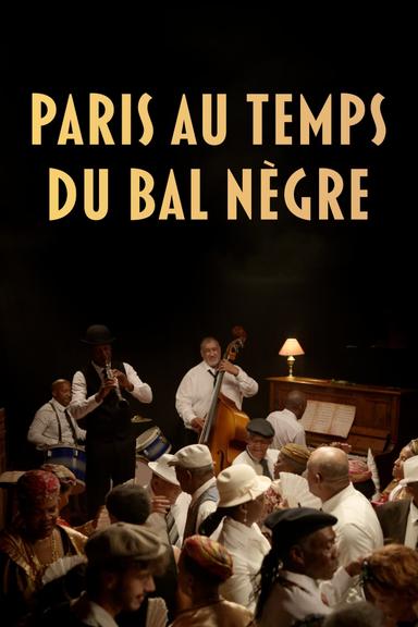 Paris au temps du Bal Nègre poster