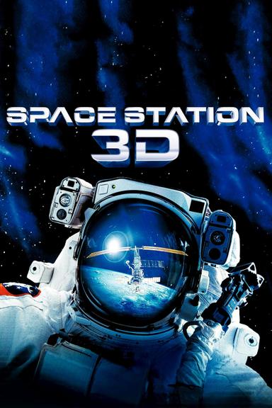 Space Station 3D poster