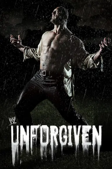 WWE Unforgiven 2008 poster