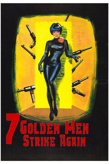 Seven Golden Men Strike Again poster