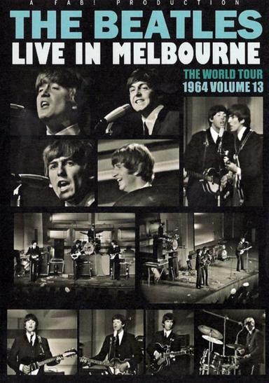 The Beatles Live in Melbourne poster