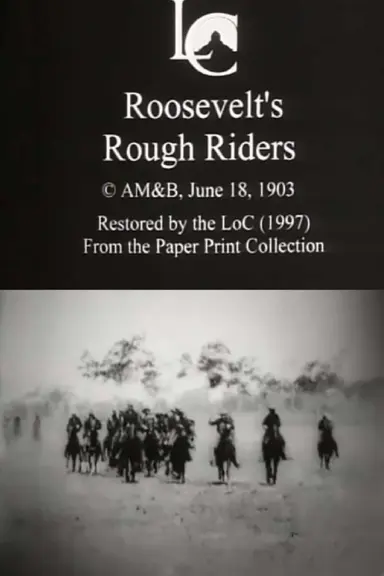 Roosevelt's Rough Riders poster
