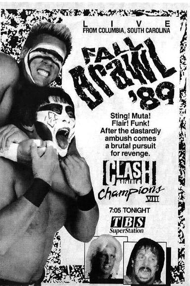 NWA Clash of The Champions VIII: Fall Brawl '89 poster