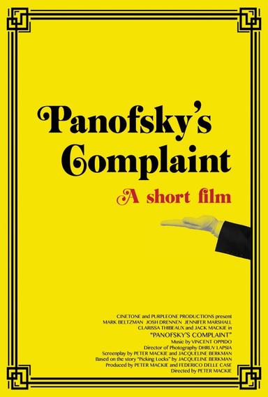 Panofsky's Complaint poster