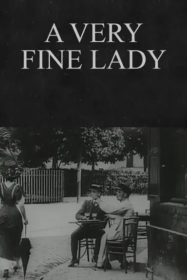A Very Fine Lady poster