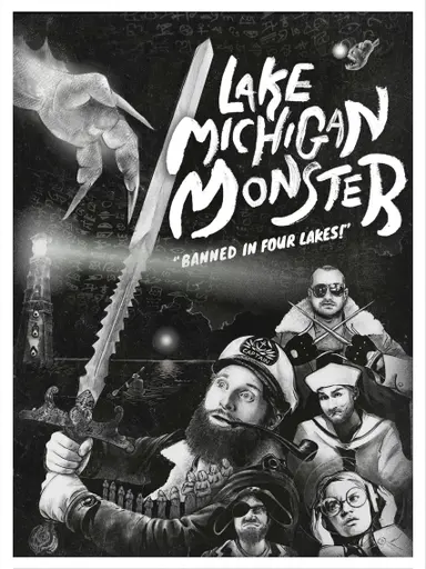Lake Michigan Monster poster