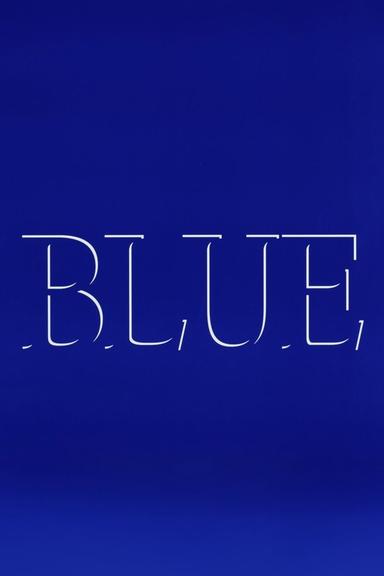 Blue poster