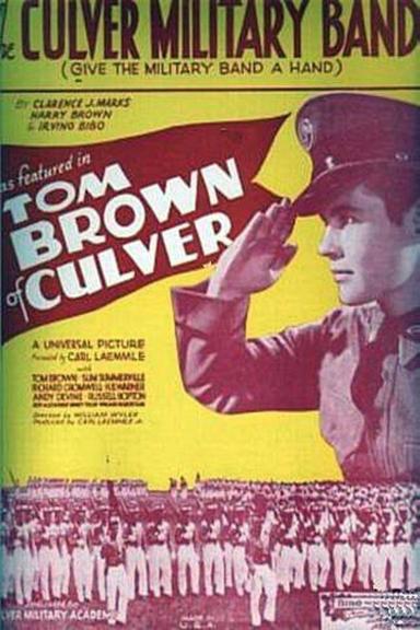 Tom Brown of Culver poster