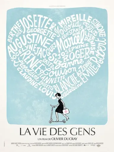 La vie des gens poster