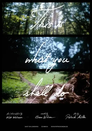 This Is What You Shall Do poster