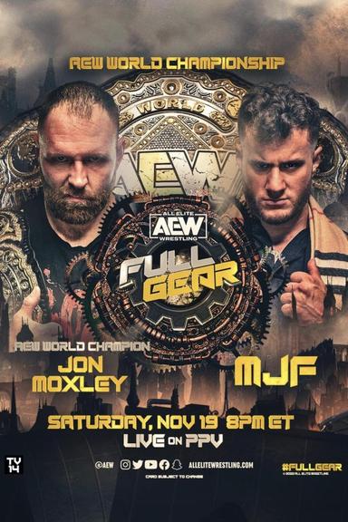 AEW Full Gear poster