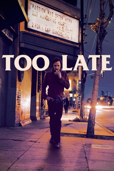 Too Late poster