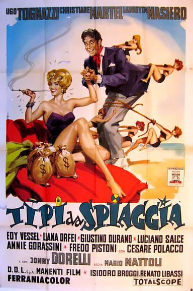 Tipi da spiaggia poster