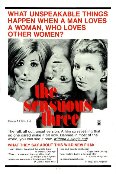 The Sensuous Three poster