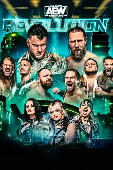 AEW Revolution poster