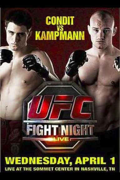 UFC Fight Night 18: Condit vs. Kampmann poster