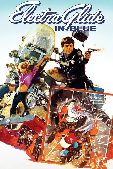 Electra Glide in Blue poster