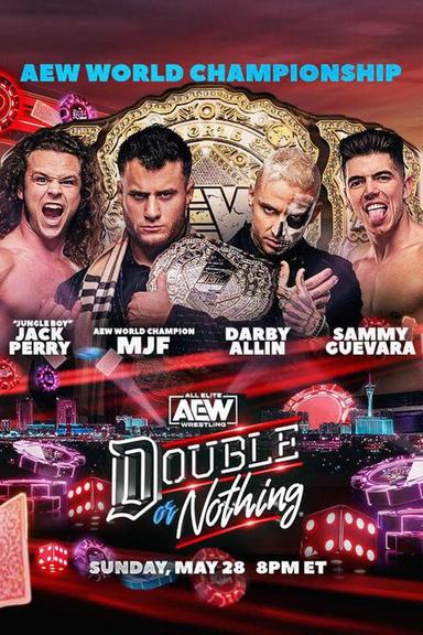 AEW Double or Nothing poster
