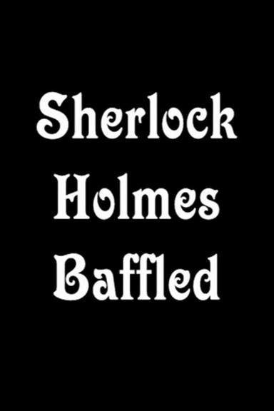 Sherlock Holmes Baffled poster