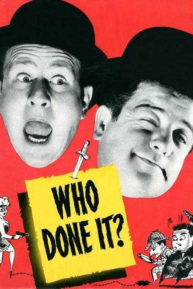 Who Done It? poster