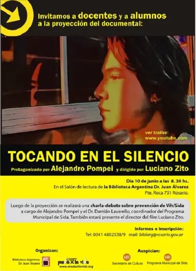 Tocando en el silencio poster