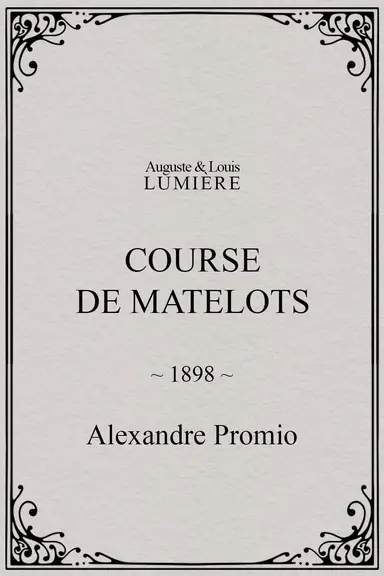 Course de matelots poster