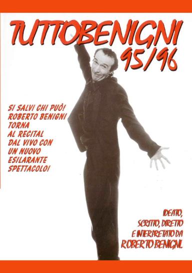 Tuttobenigni 95/96 poster