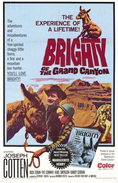 Brighty of the Grand Canyon poster