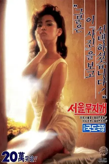 Rainbow over Seoul poster