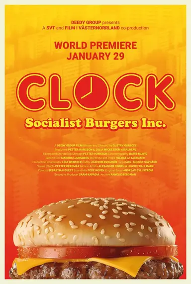 CLOCK - Socialist Burgers Inc. poster