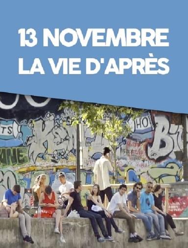 13 novembre, la vie d'après poster