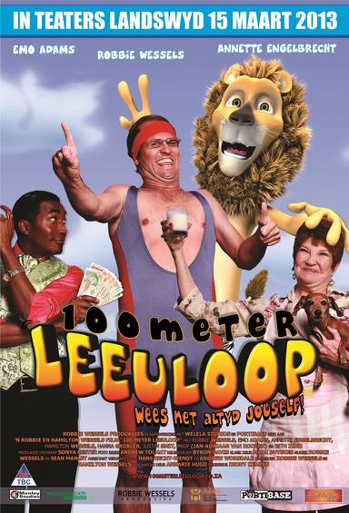 100 Meter Leeuloop poster