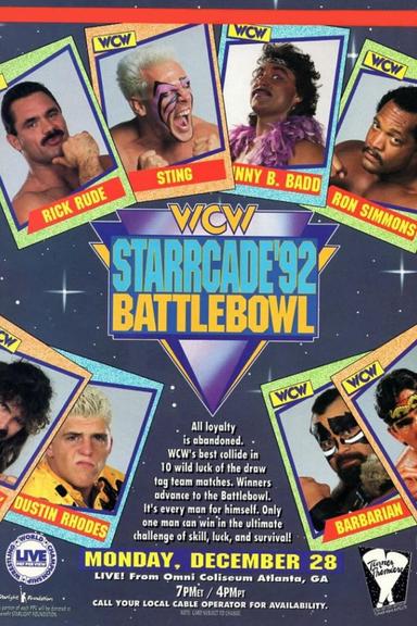 WCW Starrcade 1992 poster